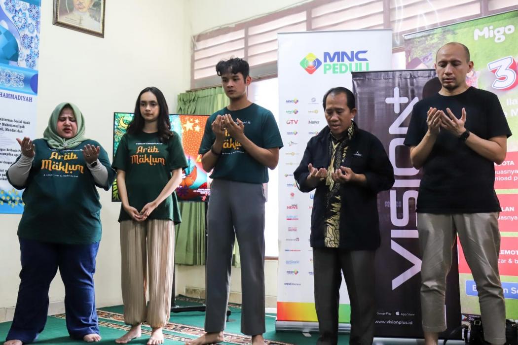 Gandeng MNC Peduli, Vision+ Gelar Acara Berbagi Berkah di Panti Asuhan Muhammadiyah Tanah Abang