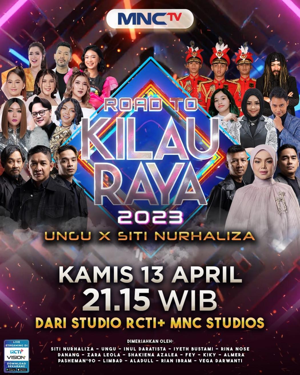 Malam Ini, Saksikan Konser Spesial Road To Kilau Raya Ungu X Siti Nurhaliza di MNCTV