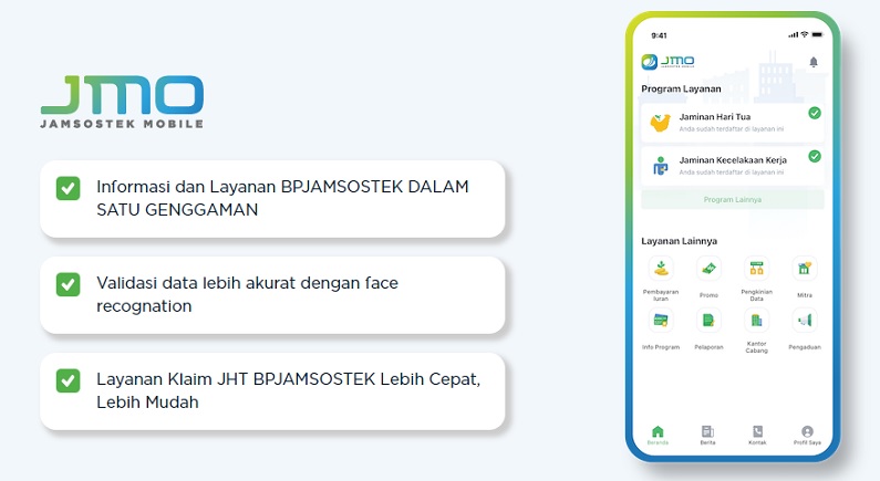 Cara Mencairkan BPJS Ketenagakerjaan di Aplikasi JMO