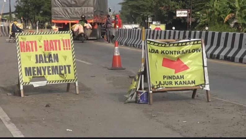 Pembetonan Jalur Pantura Tegal Selesai Sebelum H-7 Lebaran, Siap Dilalui Pemudik