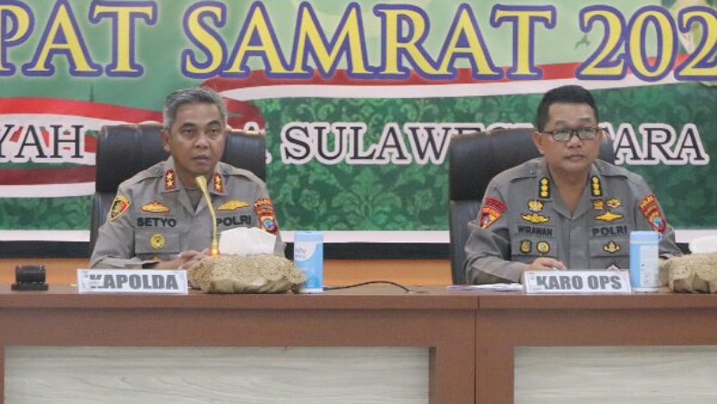 Pengamanan Idul Fitri 1444 Hijriah, Kapolda Sulut Buka Latpraops Ketupat Samrat
