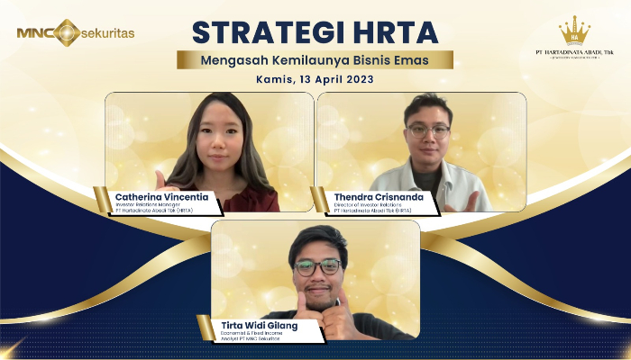 Ini Strategi HRTA dalam Berbisnis Emas, Simak Selengkapnya di YouTube MNC Sekuritas!