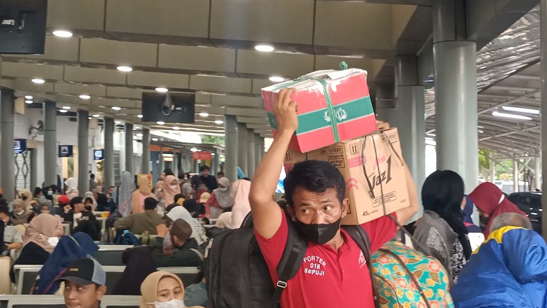23.500 Pemudik Tinggalkan Jabodetabek dari Stasiun Pasar Senen, Paling Banyak ke Daerah Ini