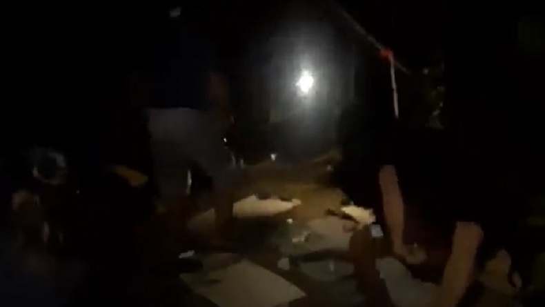 Aksi Polisi Gerebek Lokasi Judi di Hutan Malam Hari, Gelap Gulita Jauh dari Permukiman