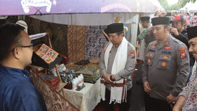 Apresiasi Festival Ramadhan yang Digelar Polres Ngawi, Kapolda Jatim: Majukan Perekonomian 