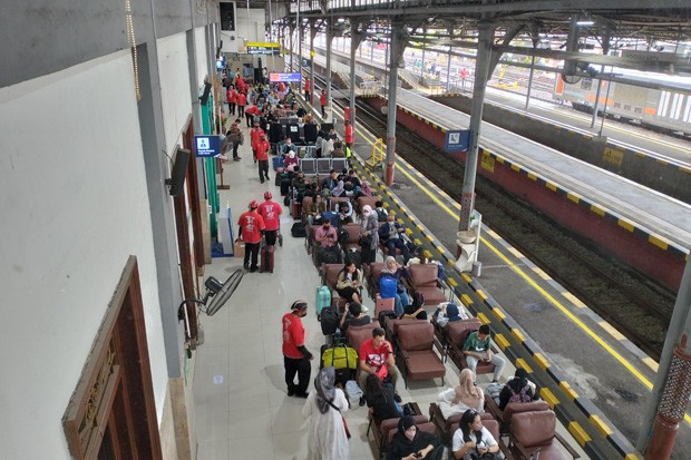 3 Hari, 35.685 Orang Berangkat Mudik dengan Kereta dari Stasiun Daop 6 