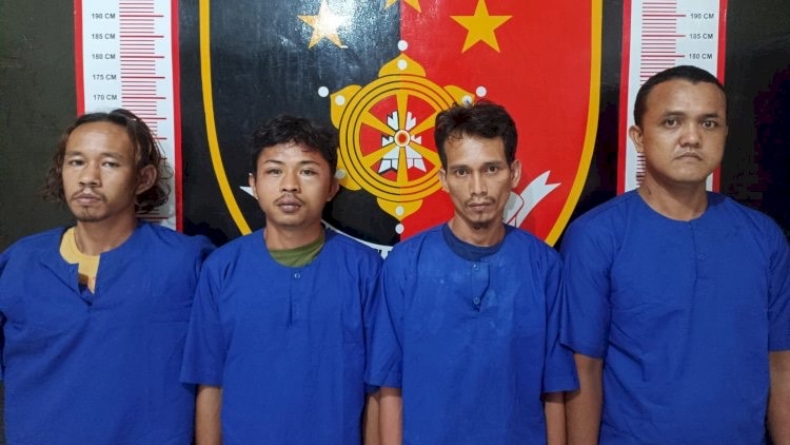 Bobol Rumah Sekretaris Camat, 4 Pria di Musi Rawas Lebaran di Penjara