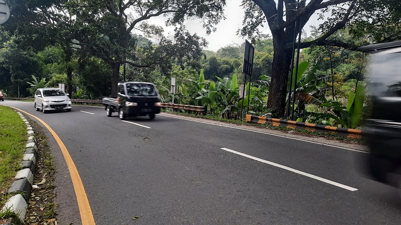 Kendaraan Pelat Jakarta dan Bogor Mulai Masuk Jalur Lingkar Gentong Tasikmalaya Hari Ini