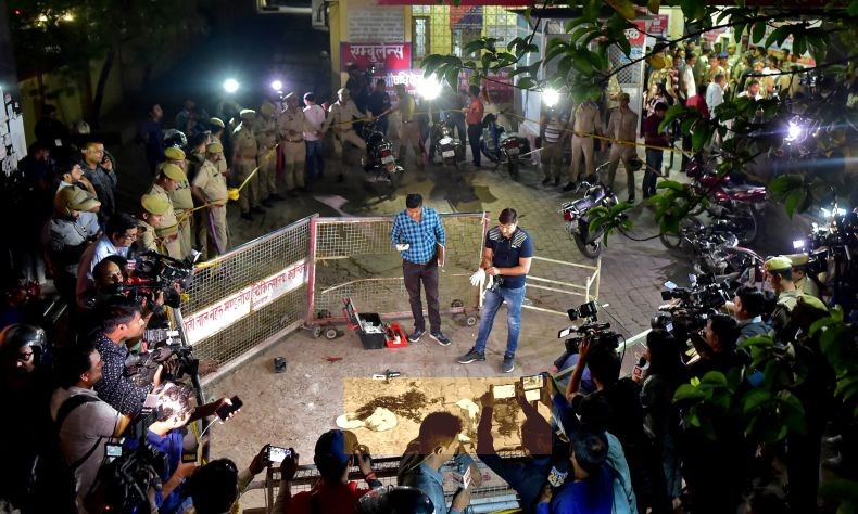 Sadis, 2 Napi Ditembak Mati saat Siaran Live Televisi di India