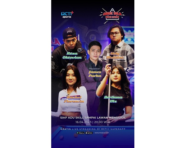 Reza Oktovian Lawan Berliana Ms di Sodok Bola Seleb Match, Live di RCTI+