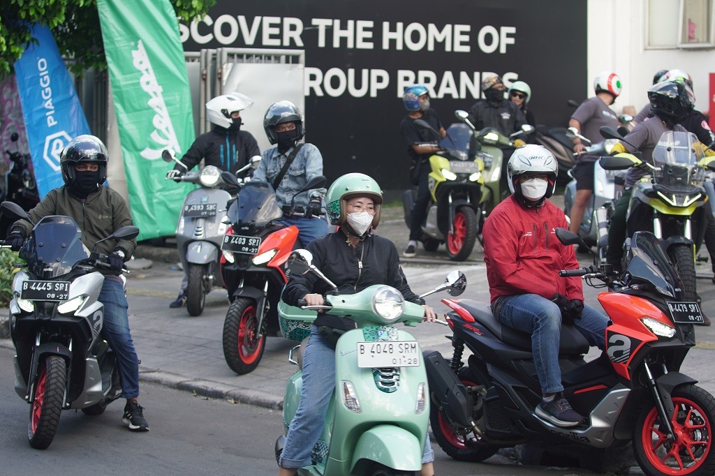 Bikers dari 4 Brand Italia Ikuti City Riding, Ini yang Mereka Lakukan