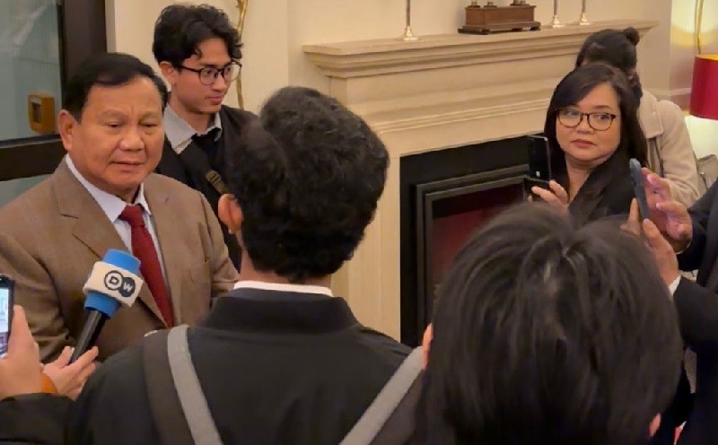 Kunjungi Hannover, Prabowo Ngobrol Bahasa Jerman dengan Mahasiswa Indonesia