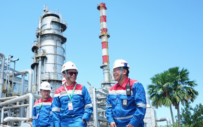 Jelang Lebaran, Komisaris dan Direksi Pertamina Tinjau Kesiapan Operasional Kilang Plaju