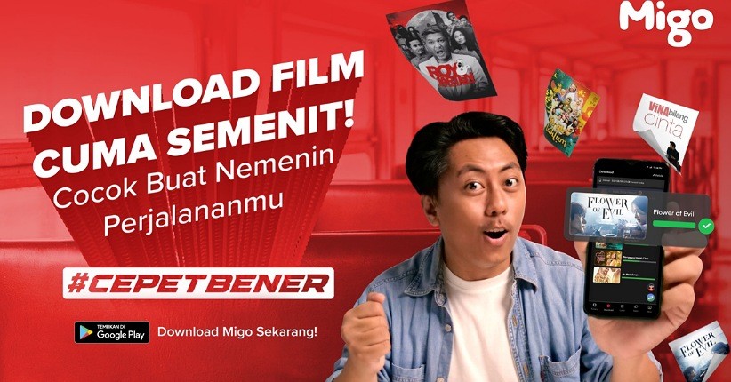 Migo Hadirkan Ratusan Konten Pilihan yang Bisa Di-download Super Cepat untuk Menemani Perjalanan di Kereta Api