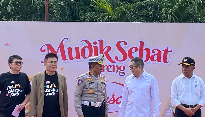 Sasa Berangkatkan 5.000 Karyawan dan Pedagang Mudik Gratis