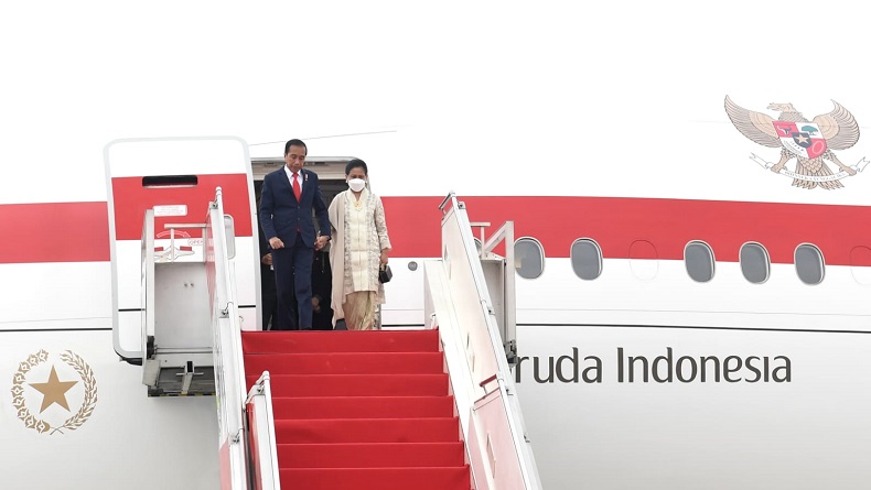Presiden Jokowi Tiba di Tanah Air usai Kunjungi Hannover Jerman