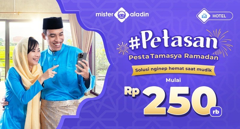 Belum Dapat Hotel Buat Mudik? Pesan di Mister Aladin Aja, Mulai dari Rp250.000!
