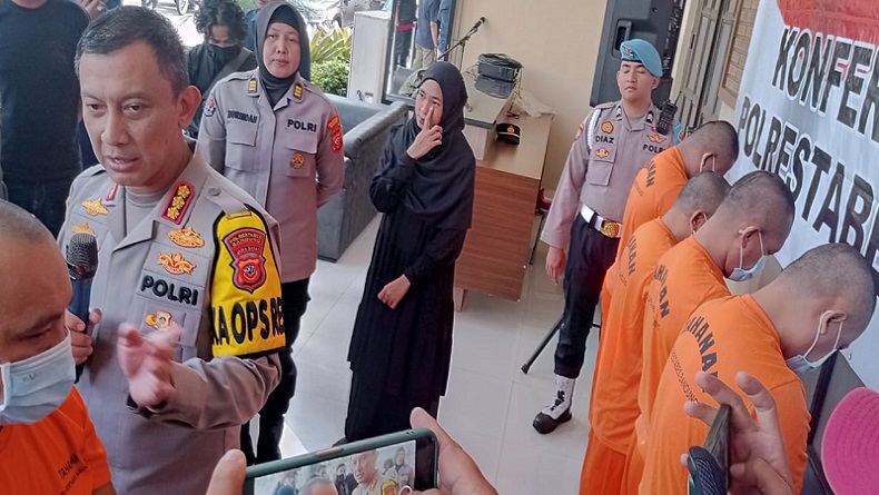 5 Bandit Ganjal ATM asal Lampung Gasak Uang Ratusan Juta Tertangkap di Bandung, Beraksi sejak 2019