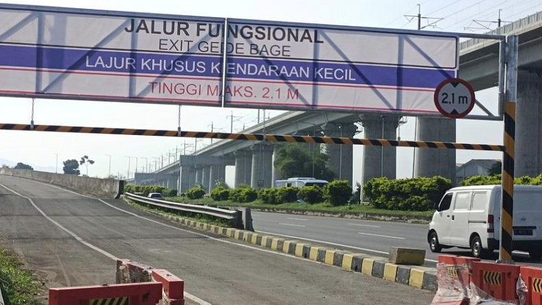  Urai Kemacetan di Cileunyi, Exit Gedebage Tol Padaleunyi Bandung Mulai Dibuka