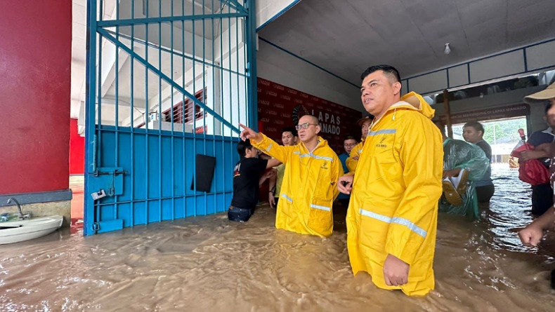 Rawan Banjir, Lapas Kelas IIA Manado Akan Direlokasi