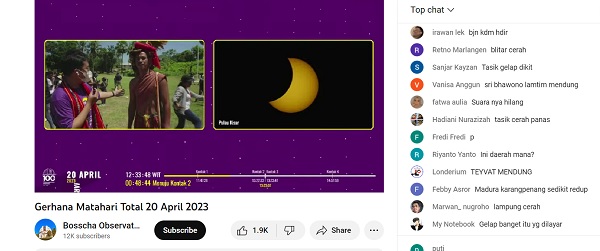 Link Streaming Gerhana Matahari Hari Ini 20 April 2023 dan Cara Melihatnya secara Langsung