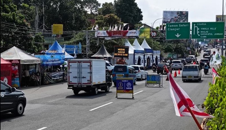 Libur Maulid Nabi, Jalur Puncak Bogor Diberlakukan Ganjil Genap