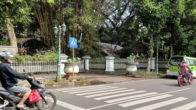 Suasana Istana Batu Tulis usai Dikabarkan Jadi Tempat Mega Umumkan Capres PDIP