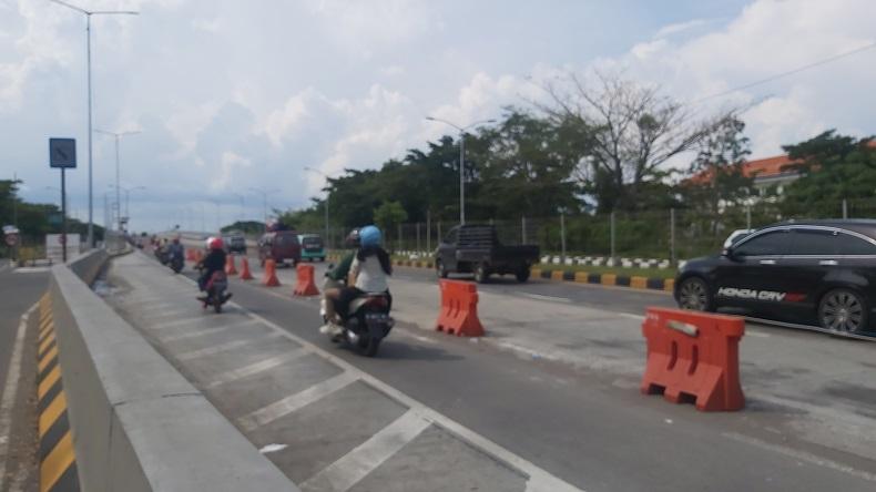 H-1 Lebaran, Lalu Lintas di Jembatan Suramadu Terpantau Lancar
