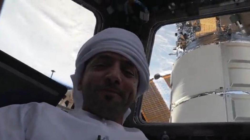 Keren! Astronaut Ini Kirim Ucapan Selamat Idul Fitri dari Luar Angkasa