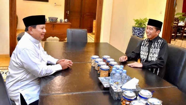 Jokowi Unggah Foto Lebaran Bareng Prabowo, Netizen: Pak Prabowo Pantas Lanjutkan Pak Jokowi