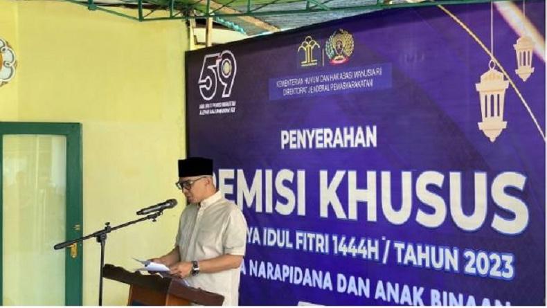 576 Narapidana di Sulut Dapat Remisi Idul Fitri, 1 Orang Langsung Bebas