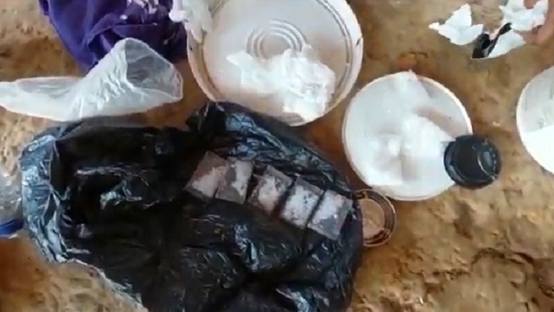 Pesta Sabu di Perkebunan Sawit Digerebek, Petugas Temukan Narkoba Dalam Ember
