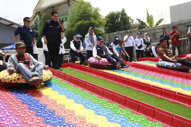 Lebih dari 3.500 Pengunjung Padati Krakatau Park saat Hari Lebaran