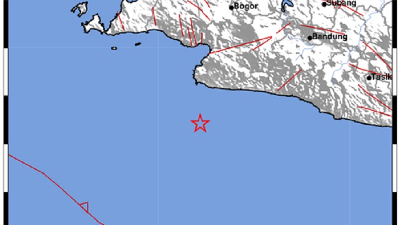 Gempa M 3,8 Guncang Sukabumi, Dirasakan hingga Leles Cianjur