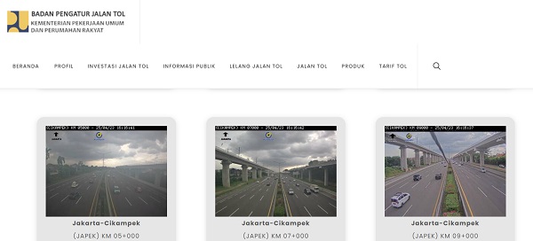 5 Link CCTV Tol Cipali, Cipularang, Jagorawi, MBZ dan Cikampek Terkini