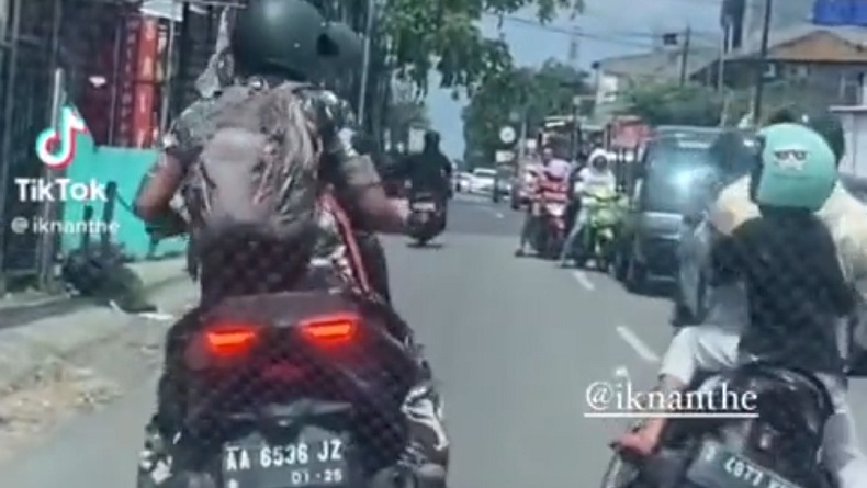 Identitas Prajurit TNI yang Viral Tendang Motor Ibu-ibu, Praka ANG Anggota Denhanud 471 Kopasgat