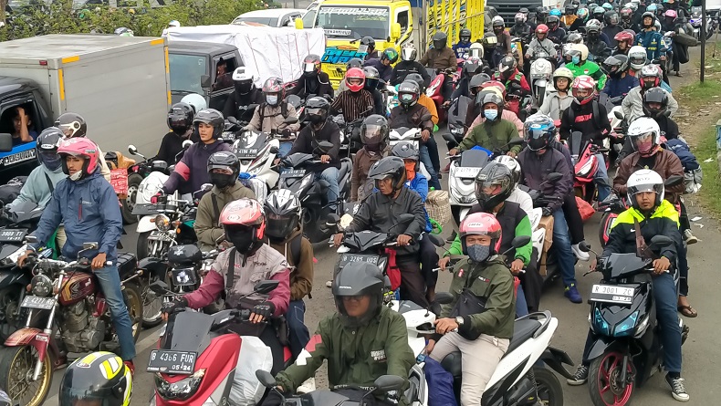 Arus Balik Lebaran 2023, 83.000 Kendaraan Pemudik Padati Pantura Cirebon