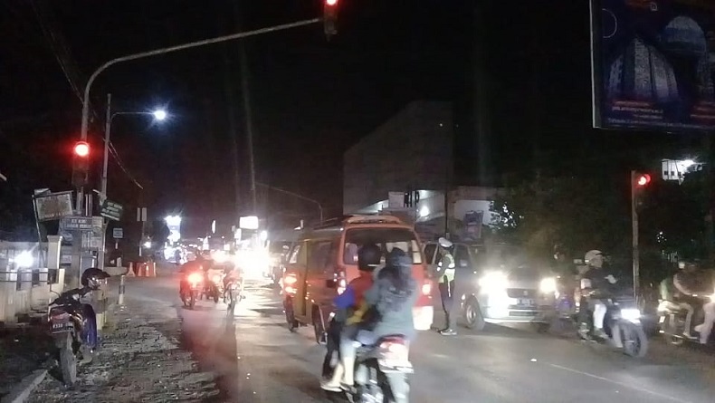 Arus Balik, Kendaraan Melintas di Jalur Pemalang Selatan Meningkat Tajam
