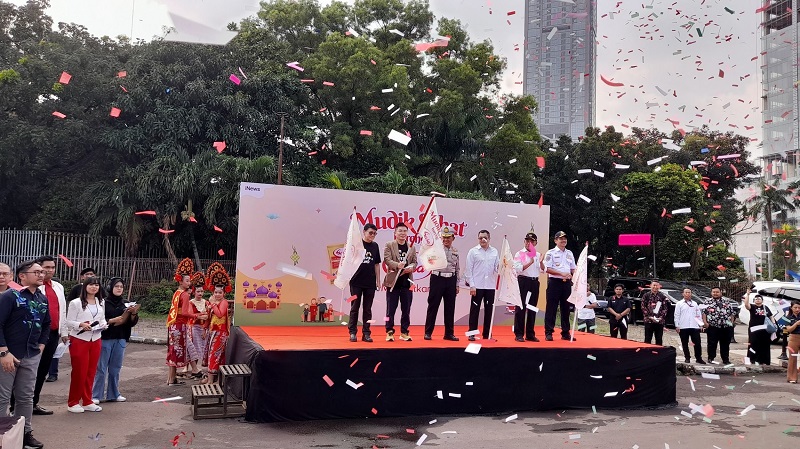 Tekan Angka Kecelakaan Lalu Lintas, Sasa Gelar Mudik Sehat Bareng 3.556 Pemudik