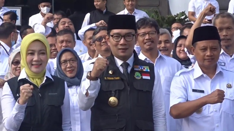 Pamit ke ASN Pemprov Jabar, Ridwan Kamil Minta Pertahankan 510 Penghargaan