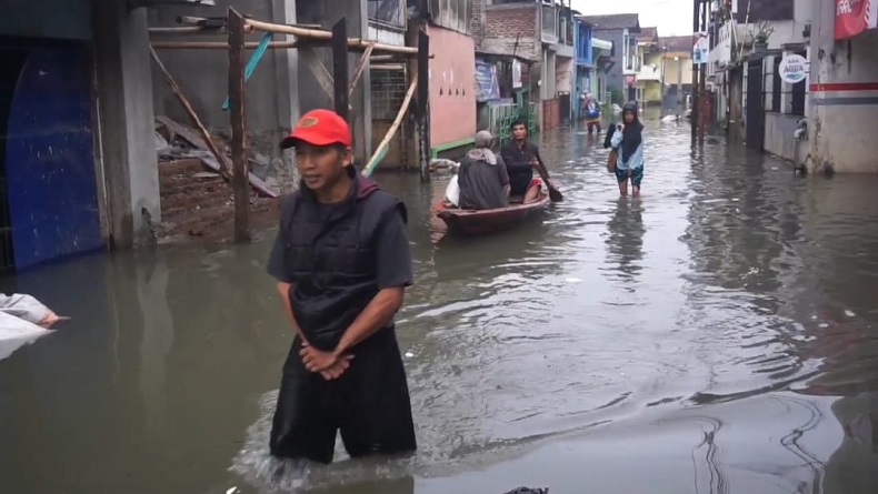 Sungai Citarum Meluap, 4 Kecamatan di Kabupaten Bandung Terendam Banjir 50 Cm-1,5 Meter