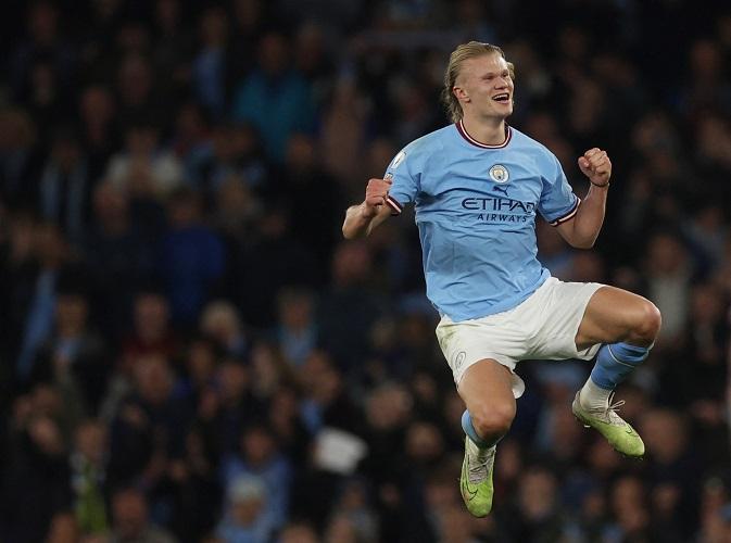 Erling Haaland Cetak Rekor usai Bobol Gawang Arsenal, Striker Man City Lampaui Ronaldo
