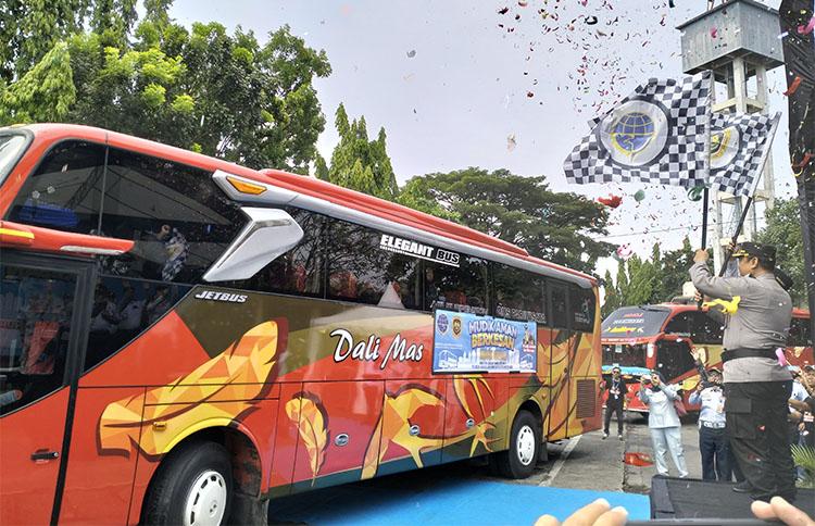 39 Bus Disiapkan Angkut Pemudik Balik ke Ibu Kota dari  Terminal Giwangan Yogyakarta
