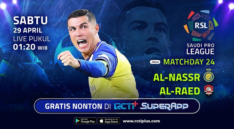 Link Live Streaming Al-Nassr Vs Al-Raed, Cristiano Ronaldo Berambisi Bawa Timnya ke Jalur Kemenangan