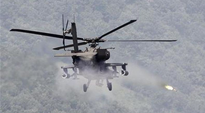 2 Helikopter Tempur Apache AS Ternyata Tabrakan di Udara, Penyebab Masih Misterius
