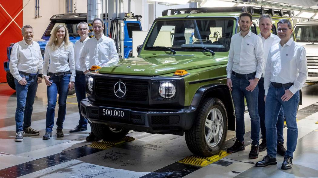 Mercedes-Benz G-Class Ini Tampil Retro, Edisi Spesial Produksi Ke-500.000 