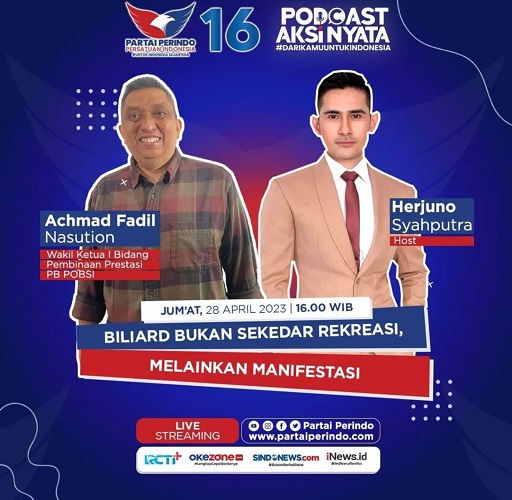 Biliar Bukan Sekadar Rekreasi Melainkan Manifestasi di Podcast Aksi Nyata Sore Ini!