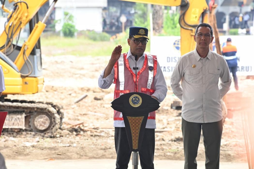 Pengembangan Stasiun Tanah Abang Resmi Dimulai, Menhub: Kapasitasnya Bisa 3 Kali Lipat 