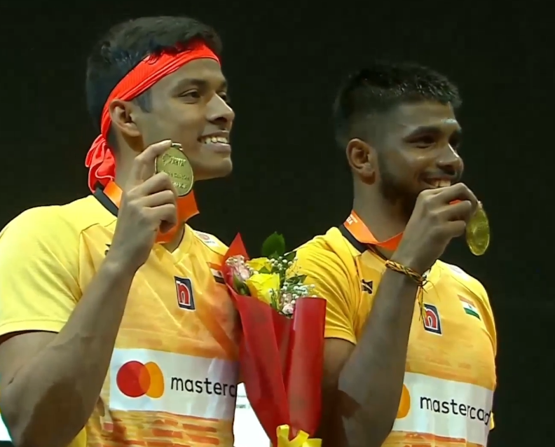 Hasil Final Badminton Asia Championships: Shetty/Rankireddy Juara usai Kalahkan Duo Malaysia