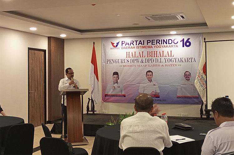 Ketua DPW Perindo DIY Sebut Kerja Nyata Jadi Kunci Kemenangan Pemilu 2024